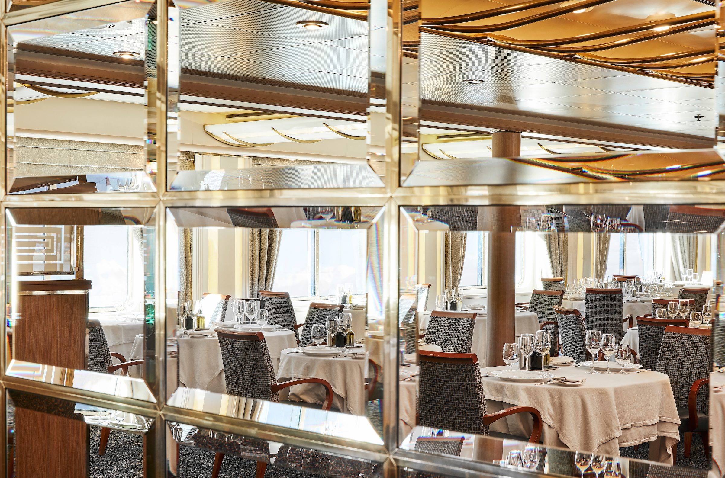 silversea cruise dining